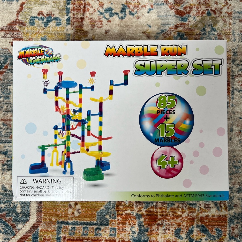 Never opened Marble Genius Marble Run Super Set